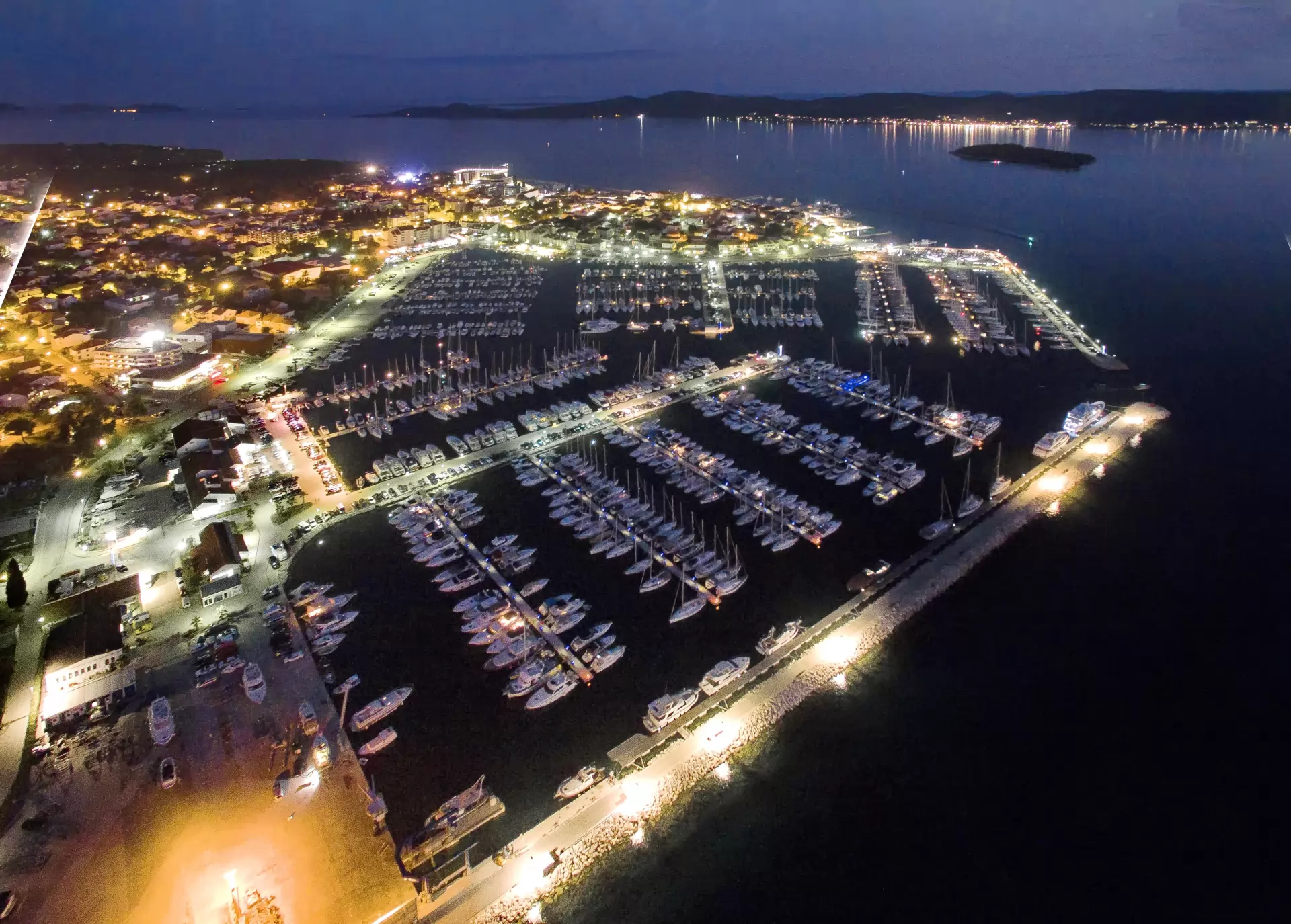 Marina Kornati, Biograd