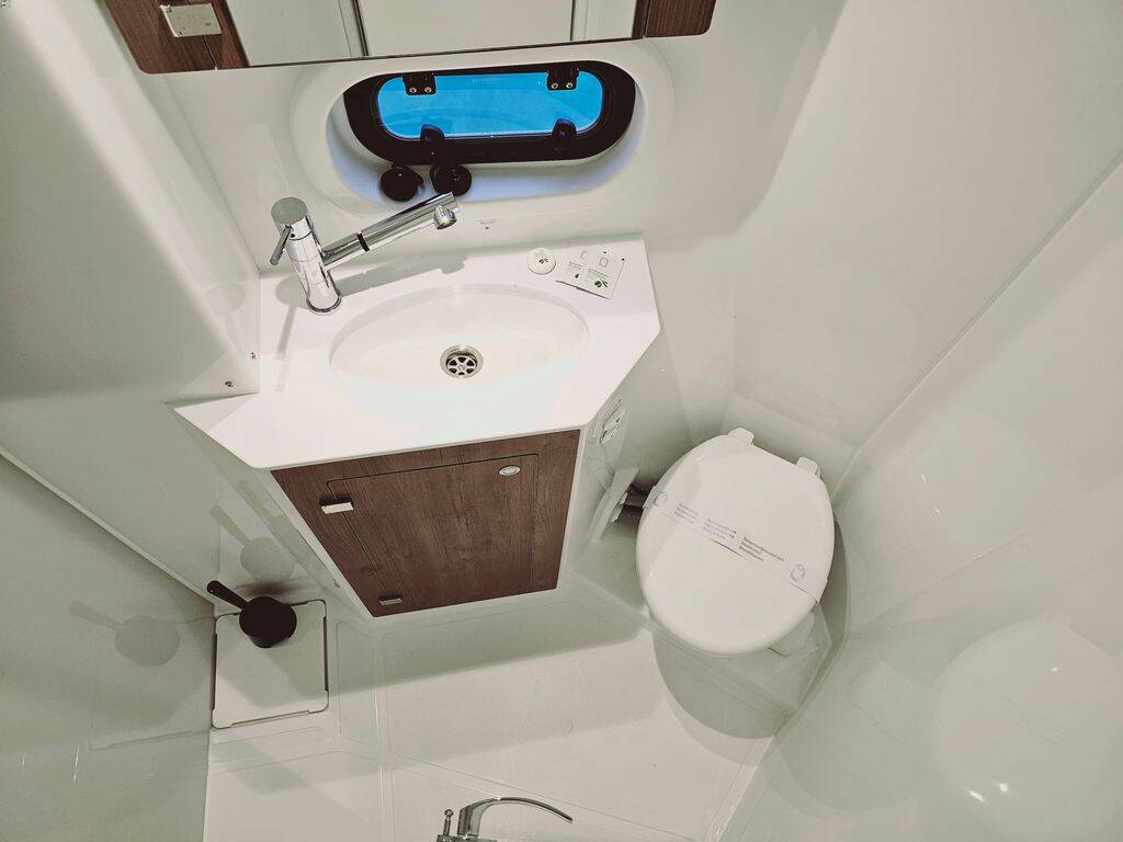 Toilet on the boat