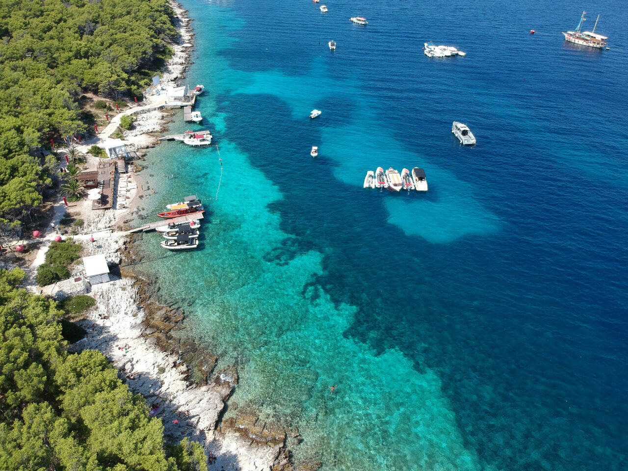 Konoba na ostrovech Pakleni, ostrov Hvar