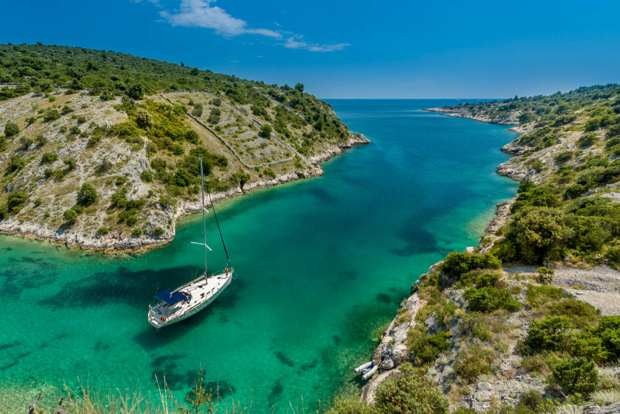 Sailing yacht in Istria and Kvarner